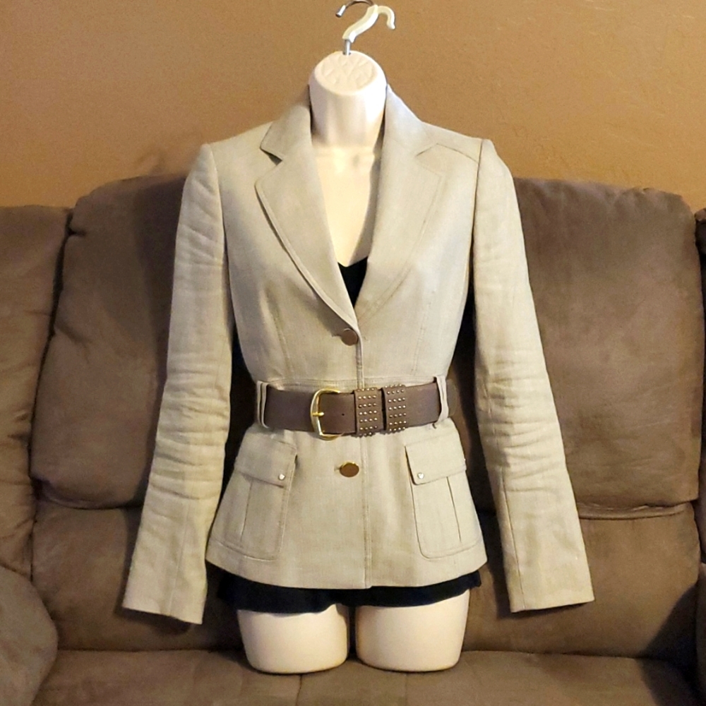 Antonio Melani tan blazer